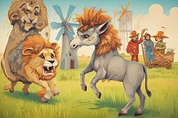 L’âne vêtu de la peau du lion